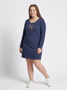 Victoria's Secret Long-Sleeve Scoop Nightgown